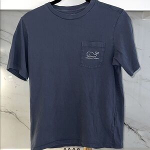 Vineyard Vines Boys Navy Blue Short Sleeve Tee
